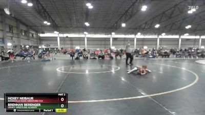 53A Cons. Semi - Brennan Berenger, Legacy Wrestling Academy vs Moxey Neibaur, Bonneville Idaho Wrestling Clu