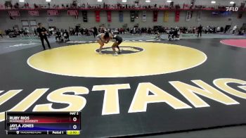 160 B Quarterfinal - Jayla Jones, Quincy vs Ruby Rios, McKendree University