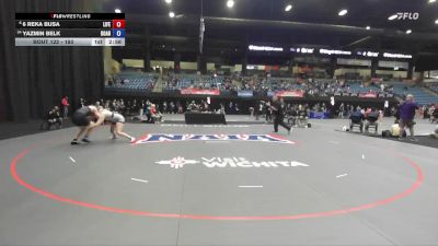 180 lbs Champ. Round 2 - Yazmin Belk, Doane vs 6 Reka Busa, Life