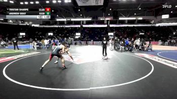 157 lbs Quarterfinal - Tristan Sharpe, Cascade (Leavenworth) vs Andrew Gray, Battle Ground