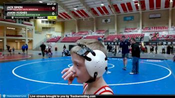 67-71 lbs Round 3 - Jaxon Hughes, Backyard Brawlers Wrestling Club vs Jack Simon, Smoky Mountain Youth Wrestling