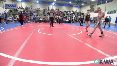 76 lbs Rr Rnd 1 - Ryder Hobbs, Salina Wrestling Club vs Bentley Pritchard, Vinita Kids Wrestling