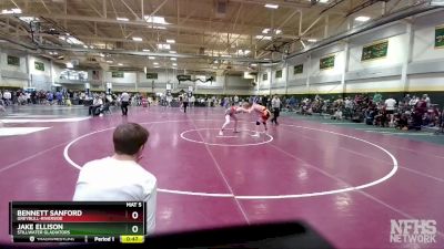 138 lbs Cons. Round 3 - Bennett Sanford, Greybull-Riverside vs Jake Ellison, Stillwater Gladiators