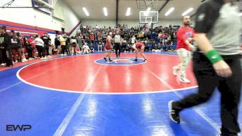 155 lbs Round Of 16 - Brooklyn Grigsby, Owasso Girls HS vs Maryniang Tuang, Jenks