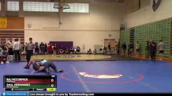 195 lbs Champ. Round 1 - Raj McCormick, Ferndale vs Saul Hernandez, Meadowdale