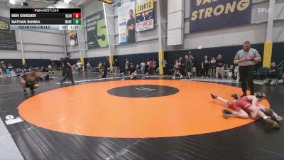 80 lbs Quarterfinal - Ben Grieder, Bear vs Nathan Bunda, Northampton
