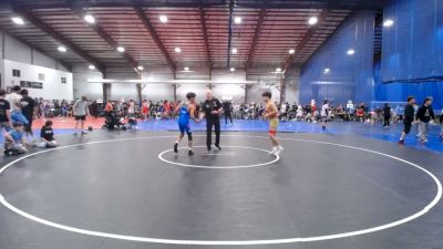113 lbs Rr Rnd 1 - Jonas Lusker, Triumph Blue - HS vs William Clanton, Curby Grizzly Bears - HS