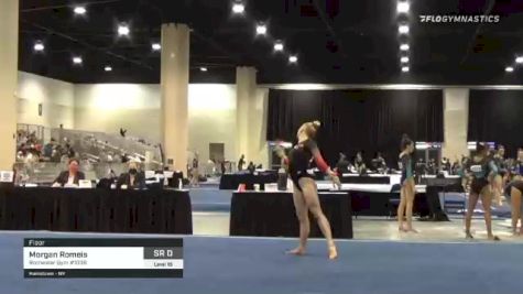 Morgan Romeis - Floor, Rochester Gym #1036 - 2021 USA Gymnastics Development Program National Championships