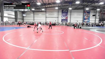 145 lbs Consi Of 32 #2 - Jacob Goodwin, KS vs Caleb Lavine, LA