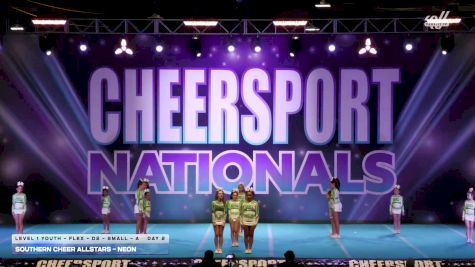 Southern Cheer Allstars - Neon [2026 L1 Youth - Flex - D2 - Small - A Day 2] 2026 CHEERSPORT National All Star Cheerleading Championship