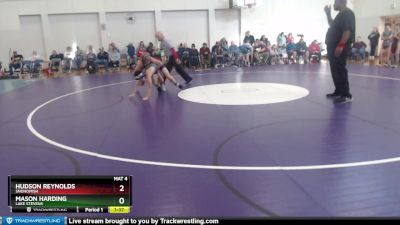 124-126 lbs Round 2 - Hudson Reynolds, Snohomish vs Mason Harding, Lake Stevens