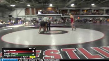 285 lbs Quarterfinal - Kaleb Reeves, Coe vs Guyon Cyprian, Wisconsin-Oshkosh