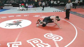 Cons. Round 1 - Jacob Jezbera, Wilcox-Hildreth vs Lukes Allen, Crawford