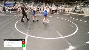 115 lbs Quarterfinal - Lindlee Hubbard, Dark Cloud Wrestling Club vs Jersey Yanes, Tulsa Blue T Panthers