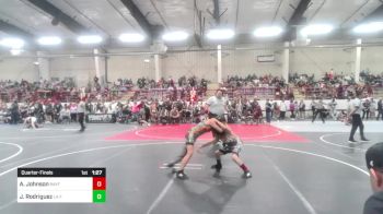 89 lbs Quarterfinal - Amonnie Johnson, Bayfield Wrestling vs Joylynn Rodriguez, La Familia