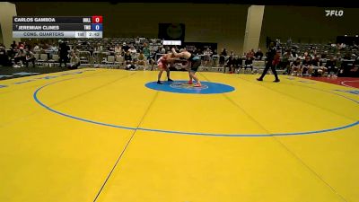 175 lbs Cons. Quarters - Carlos Gamboa, Bulldawgs vs Jeremiah Clines, Team Missouri Select