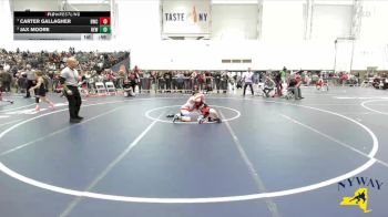 93 lbs Quarterfinal - Carter Gallagher, Baldwinsville Wrestling Club vs Jax Moore, Revolution Elite Wrestling