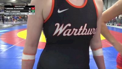 145 lbs Champ. Round 2 - Annabel Blanchard, Wartburg vs Riley Hanrahan, Team Nazar