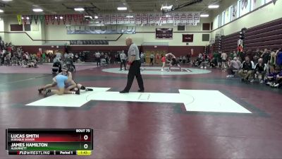 JV-19 lbs Quarterfinal - Lucas Smith, Dubuque Senior vs James Hamilton, Alburnett