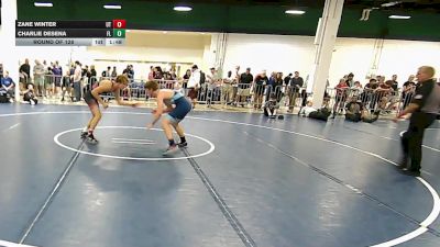 150 lbs Round Of 128 - Zane Winter, UT vs Charlie Desena, FL