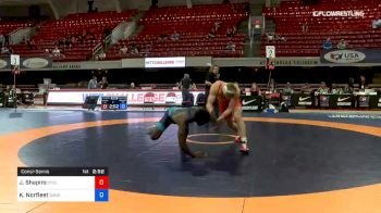 92 kg Consolation - Joel Shapiro, Cyclone Regional Training Center C-RTC vs Kordell Norfleet, Sunkist Kids Wrestling Club