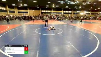 69 lbs Quarterfinal - Santi Valdez, Reign WC vs Jarron Beltran, Sunnyside Wr Ac