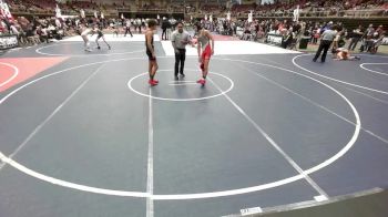 123 lbs Quarterfinal - Jacob Kropka, Chargers WC vs Jaxson Jamison, Pikes Peak Warriors