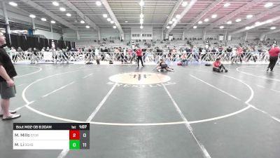 114 lbs Quarterfinal - Mariah Mills, Stormettes Wrestling vs Madeline Li, Doughgirls