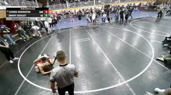 157 lbs Champ. Round 2 - Brody Dooley, Belgrade vs Caiden Addington, Sandpoint