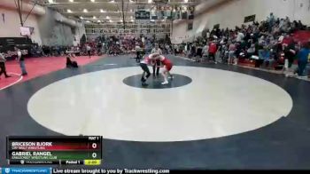 152 Boys Champ. Round 2 - Gabriel Rangel, Eaglecrest Wrestling Club vs Briceson Bjork, Cry Wolf Wrestling