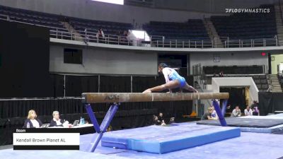 Kendall Brown Planet AL - Beam - 2022 Elevate the Stage Huntsville presented by SportsMED & Crestwood