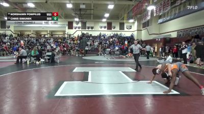 190 lbs Cons. Round 2 - Norshawn Pompilus, Waterloo East vs Chris Simunek, Harrisburg