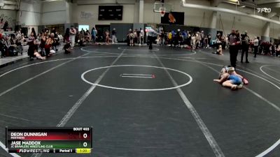 70 lbs 3rd Place Match - Deon Dunnigan, Panthers vs Jase Maddox, JC Brawlers Wrestling Club
