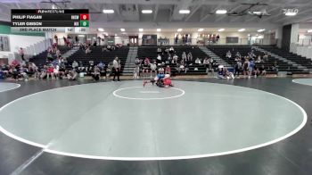 175 lbs 3rd Place Match - Tyler Gibson, Nixa vs Philip Fiagan, Rogers High School Wrestling