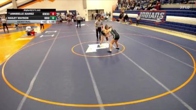 140 lbs Semifinal - Annibelle Juarez, Geneseo vs Hailey Watson, Normal (University)