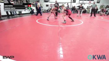 84 lbs Rr Rnd 2 - Jake Potts, Wagoner Takedown Club vs Hudson Smith, Salina Wrestling Club