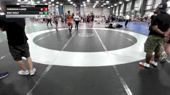 170 lbs Rr Rnd 3 - Christian Lange, MF Army vs Eric Wolf, Blue Wave
