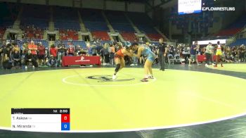 144 lbs Cons 4 - Tiyahna Askew, Georgia vs Nia Miranda, Texas