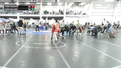 143 lbs Consi Of 8 #2 - James Gershon, Essex Junction vs Drew Dellaera, Bristol Gladiators