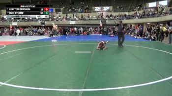 75 lbs Champ. Round 1 - Jack Stortz, Outlaw Wrestling Club vs Quinton Errthum, John Marshall