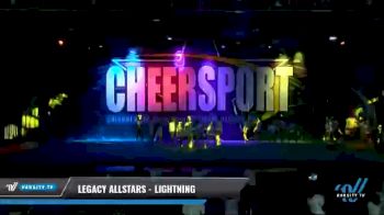 Legacy Allstars - Lightning [2021 L3 Junior - D2 - Medium Day 1] 2021 CHEERSPORT National Cheerleading Championship