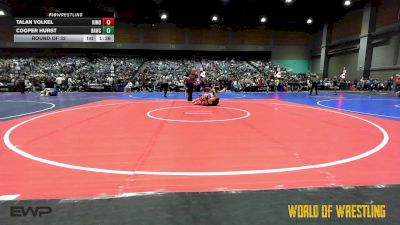 126 lbs Round Of 32 - Talan Volkel, Kimberly Bulldogs vs Cooper Hurst, RAWC