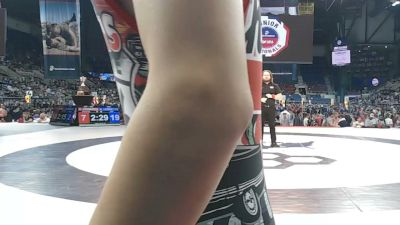 106 lbs Champ. Rd Of 64 - Brayden Mateja-Bates, Illinois vs Luke Loren, California