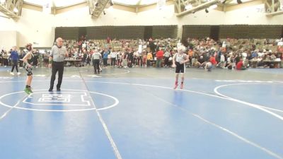 65-B lbs Consi Of 8 #2 - Zeke Snyder, Lehighton Youth Wrestling vs Brady Steinmetz, Red Hawk Wrestling