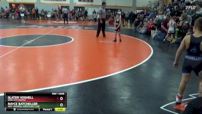 3rd Place Match - Slater Voshell, Iowa City MatPac vs Rayce Batcheller, AWC Anamosa Wrestling Club