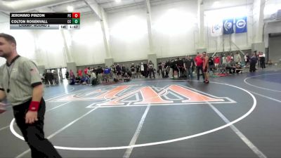 165 lbs Champ. Round 2 - Colton Rosenvall, Corner Canyon vs Jeronimo Pinzon, Park City