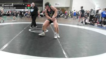 131 lbs Quarterfinal - Drake Oatis, Team Tugman - MSC vs Mason Atallah, New England Gold - MSC