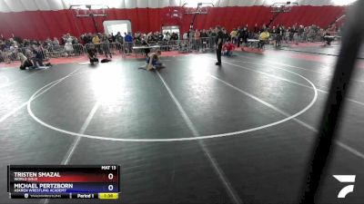 126 lbs Cons. Round 2 - Michael Pertzborn, Askren Wrestling Academy vs Tristen Smazal, World Gold