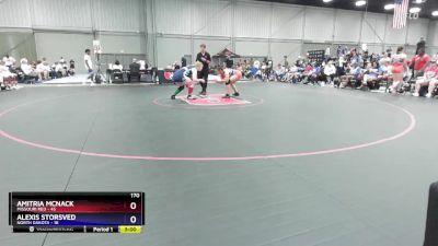 170 lbs Round 2 (8 Team) - Amitria McNack, Missouri Red vs Alexis Storsved, North Dakota