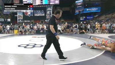 285 lbs Cons. Rd Of 32 - Michael Danial, Illinois vs Travis Smith, Wisconsin